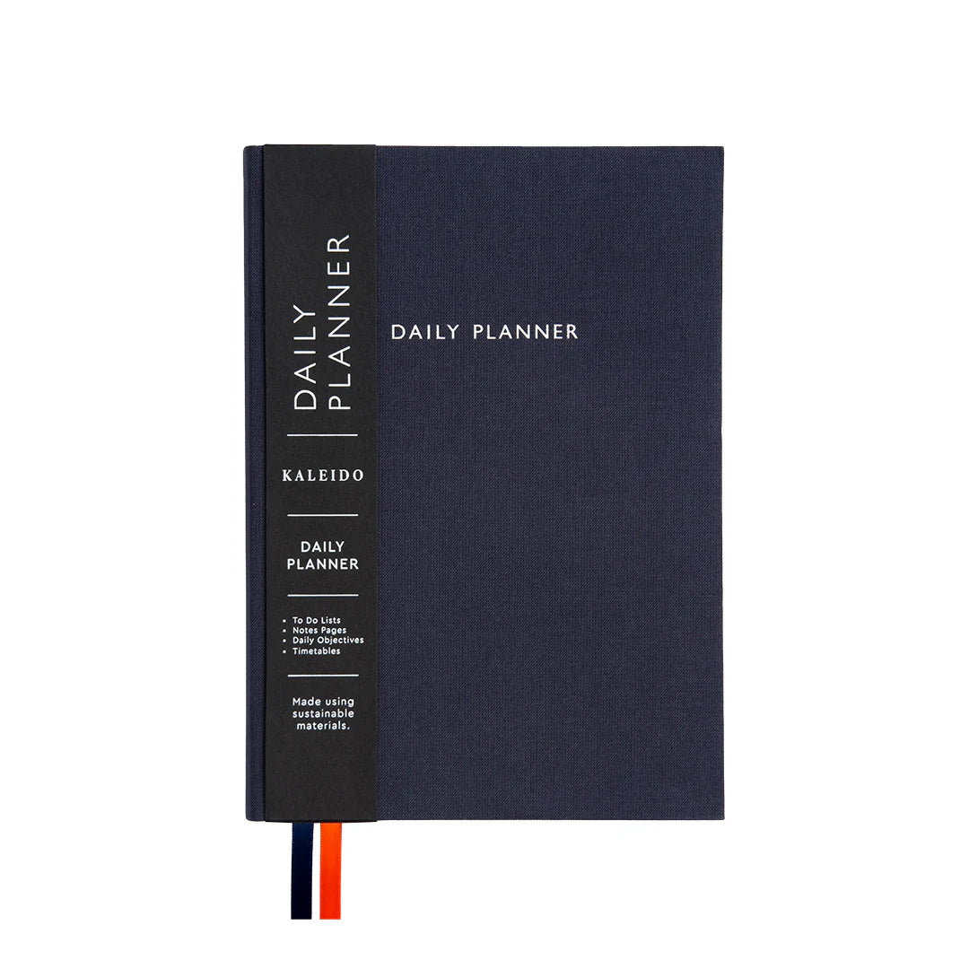 A5 fabric daily planner