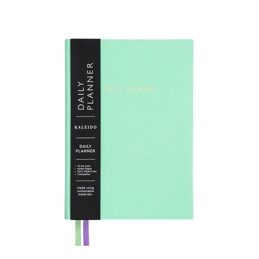 A5 fabric daily planner