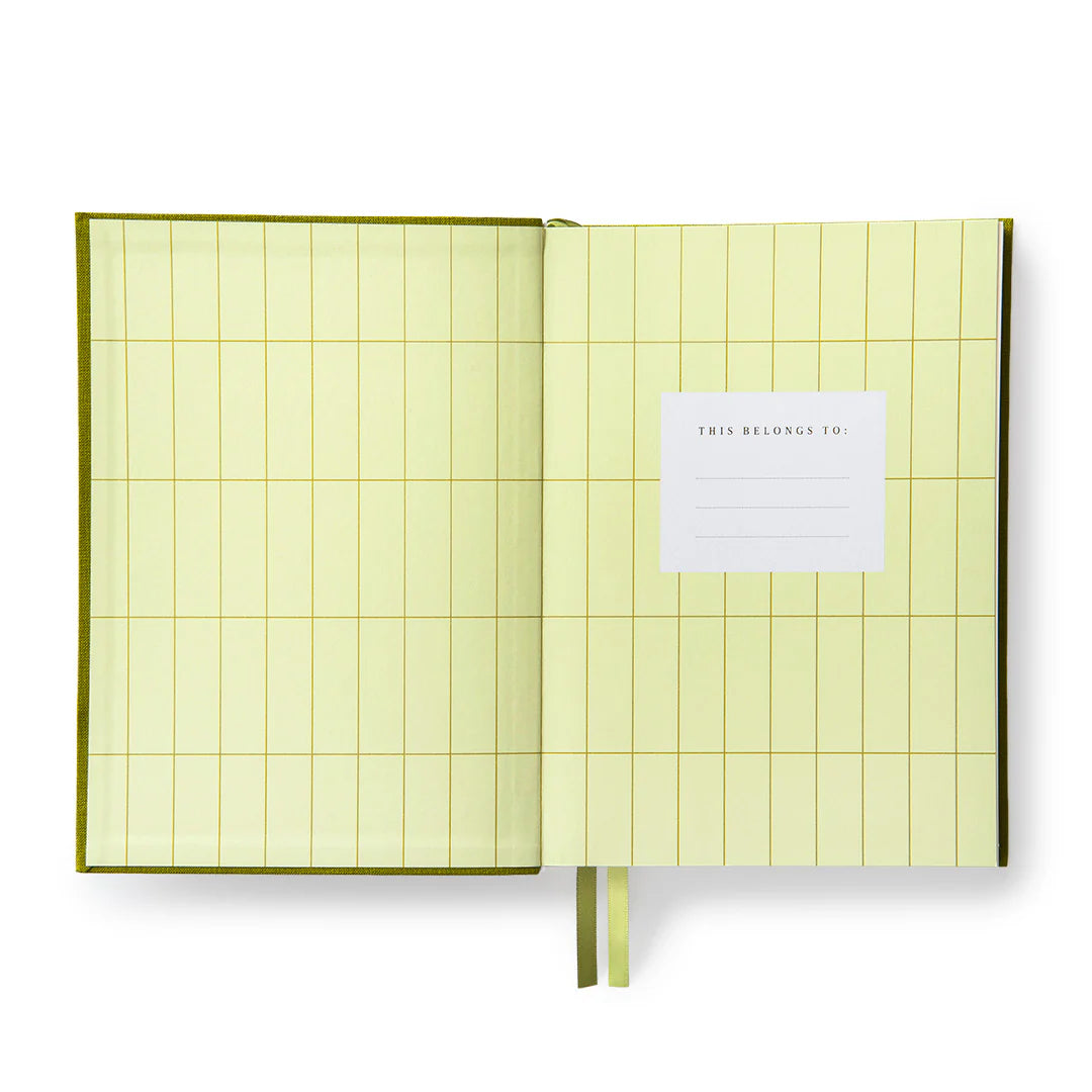 A5 fabric daily planner
