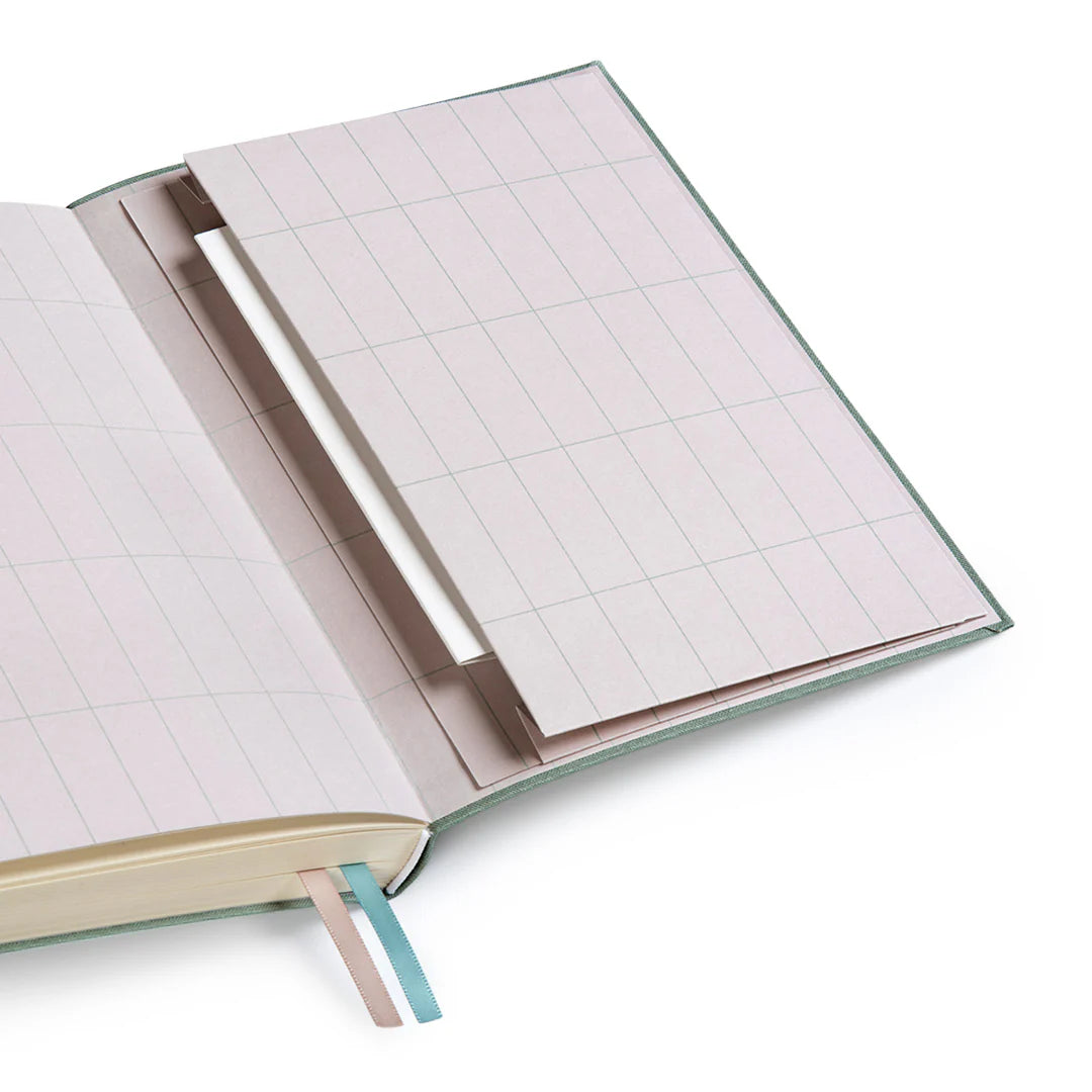 A5 fabric daily planner