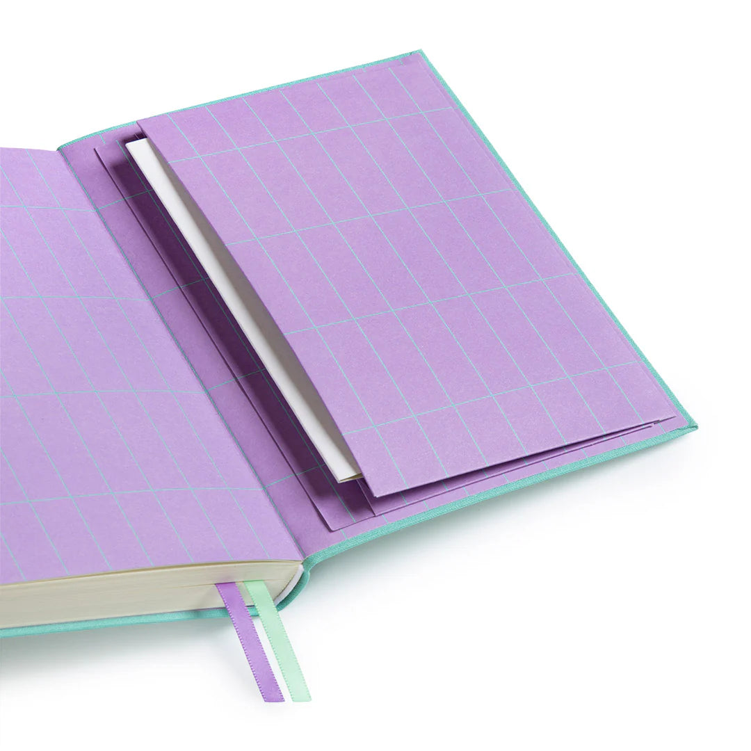 A5 fabric daily planner