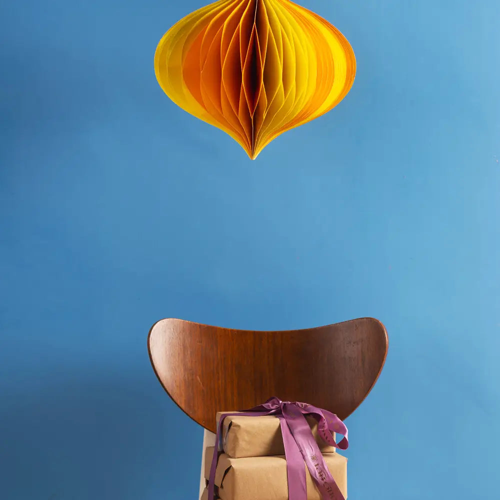 Origami hanging decorations