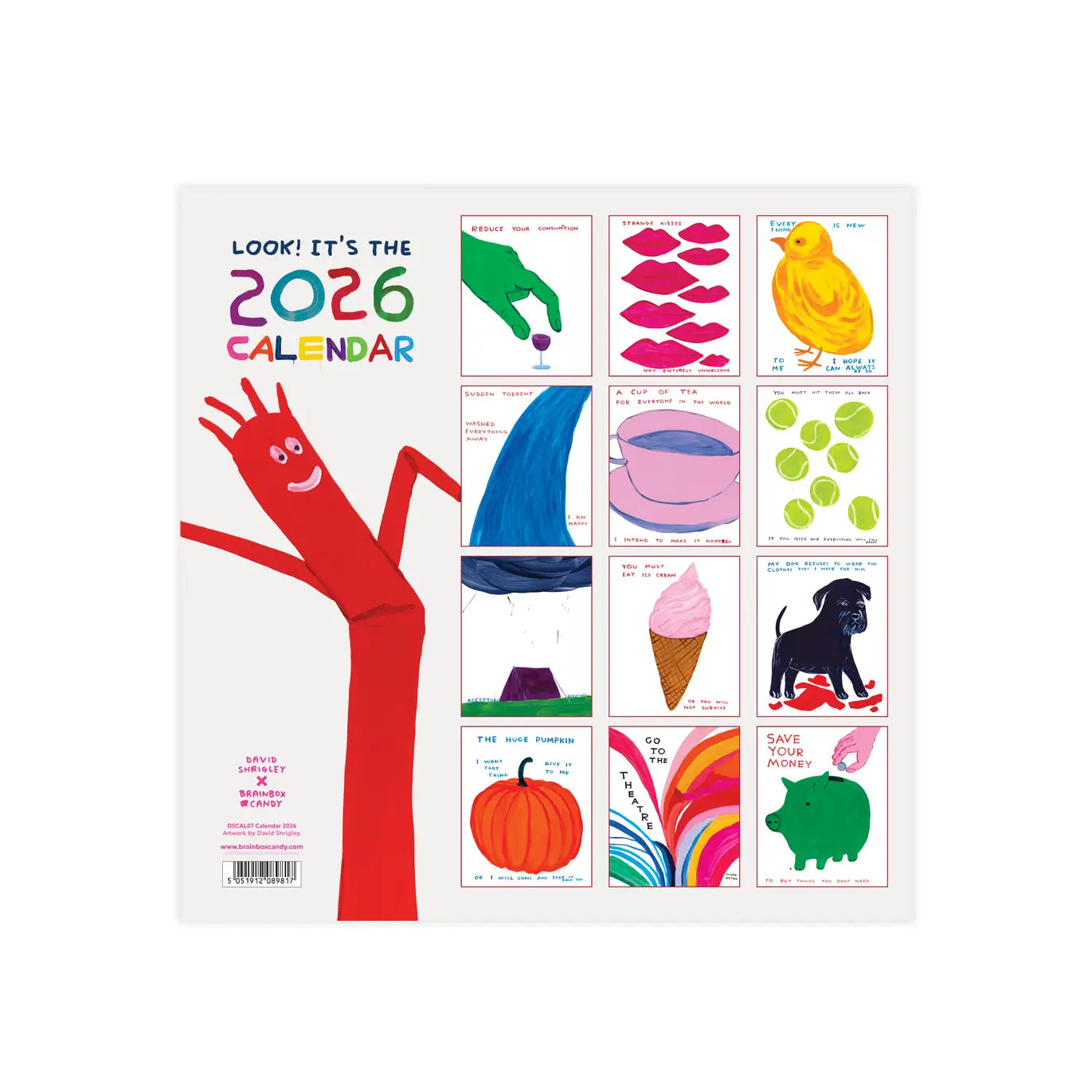 David Shrigley 2026 calendar