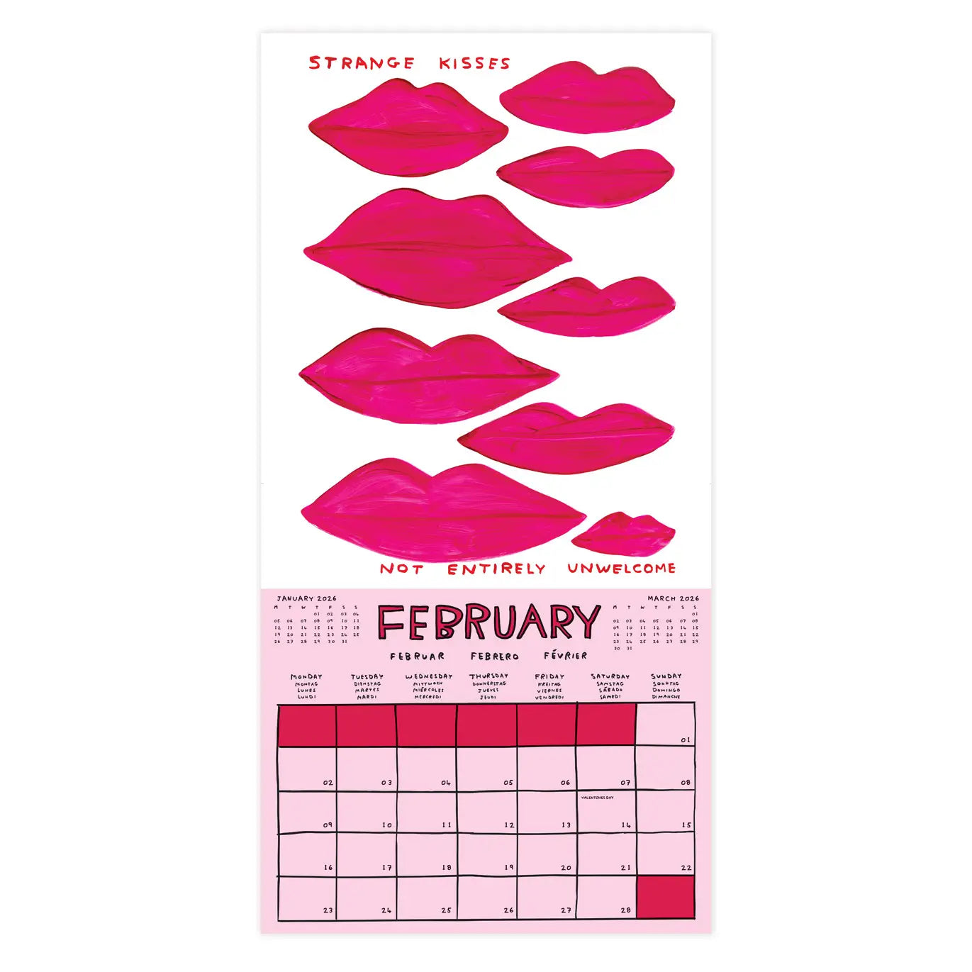 David Shrigley 2026 calendar