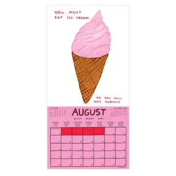 David Shrigley 2026 calendar