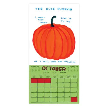 David Shrigley 2026 calendar