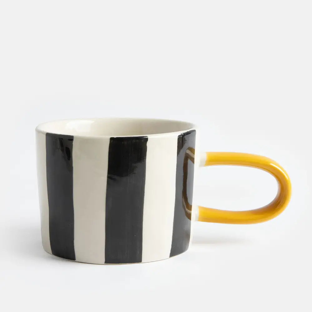 Ceramic mug - long handle