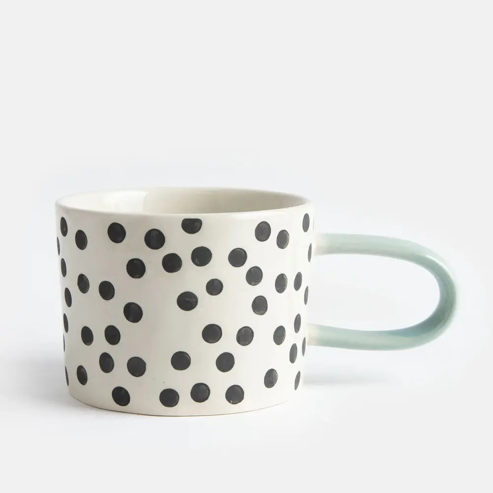 Ceramic mug - long handle