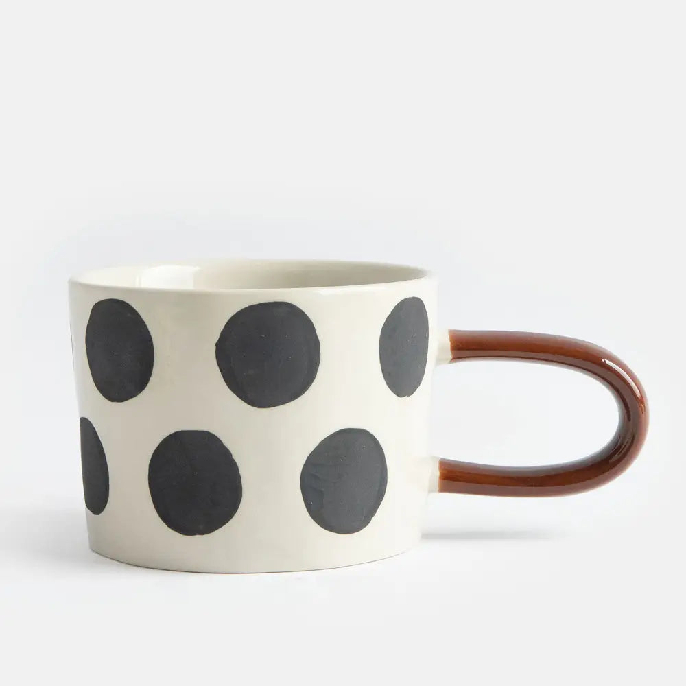 Ceramic mug - long handle