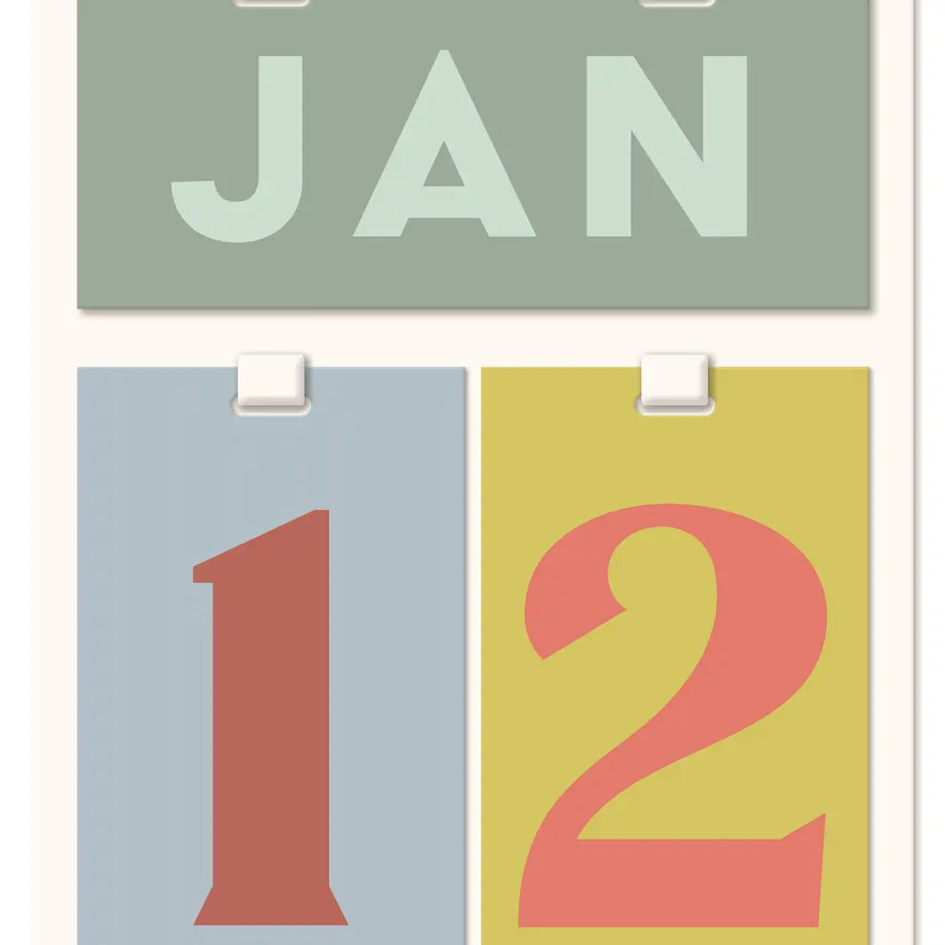 Perpetual wall calendar