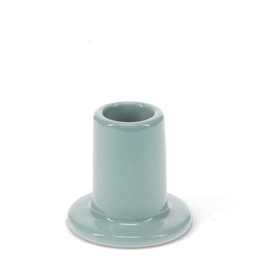 Ceramic tube candleholder