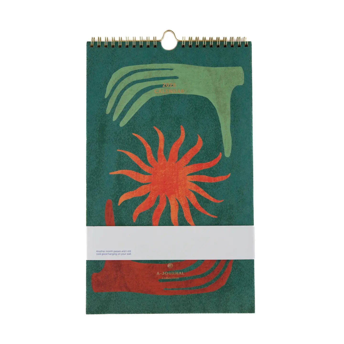 Sun and hands 2026 calendar