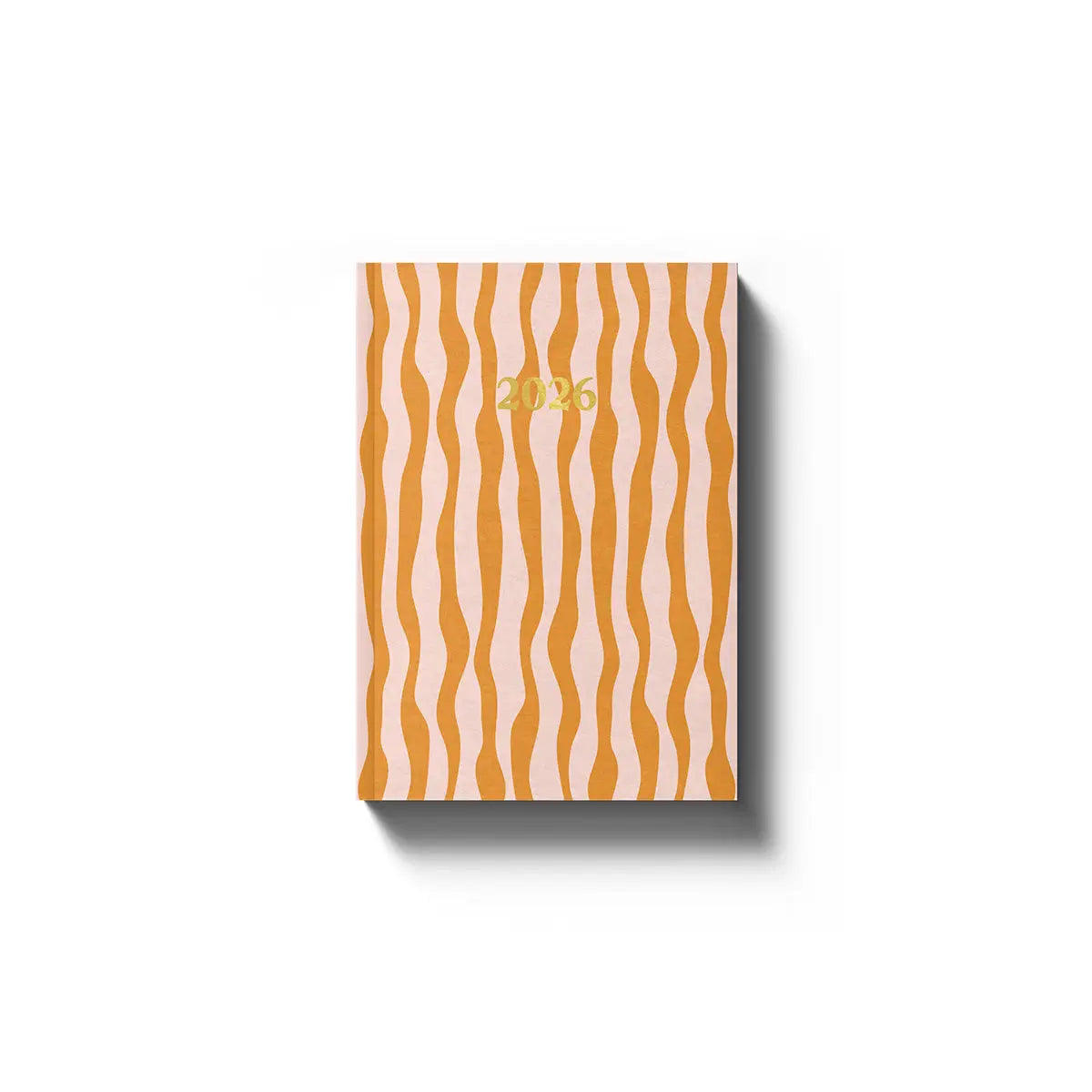 Wavy pattern 2026 pocket diary