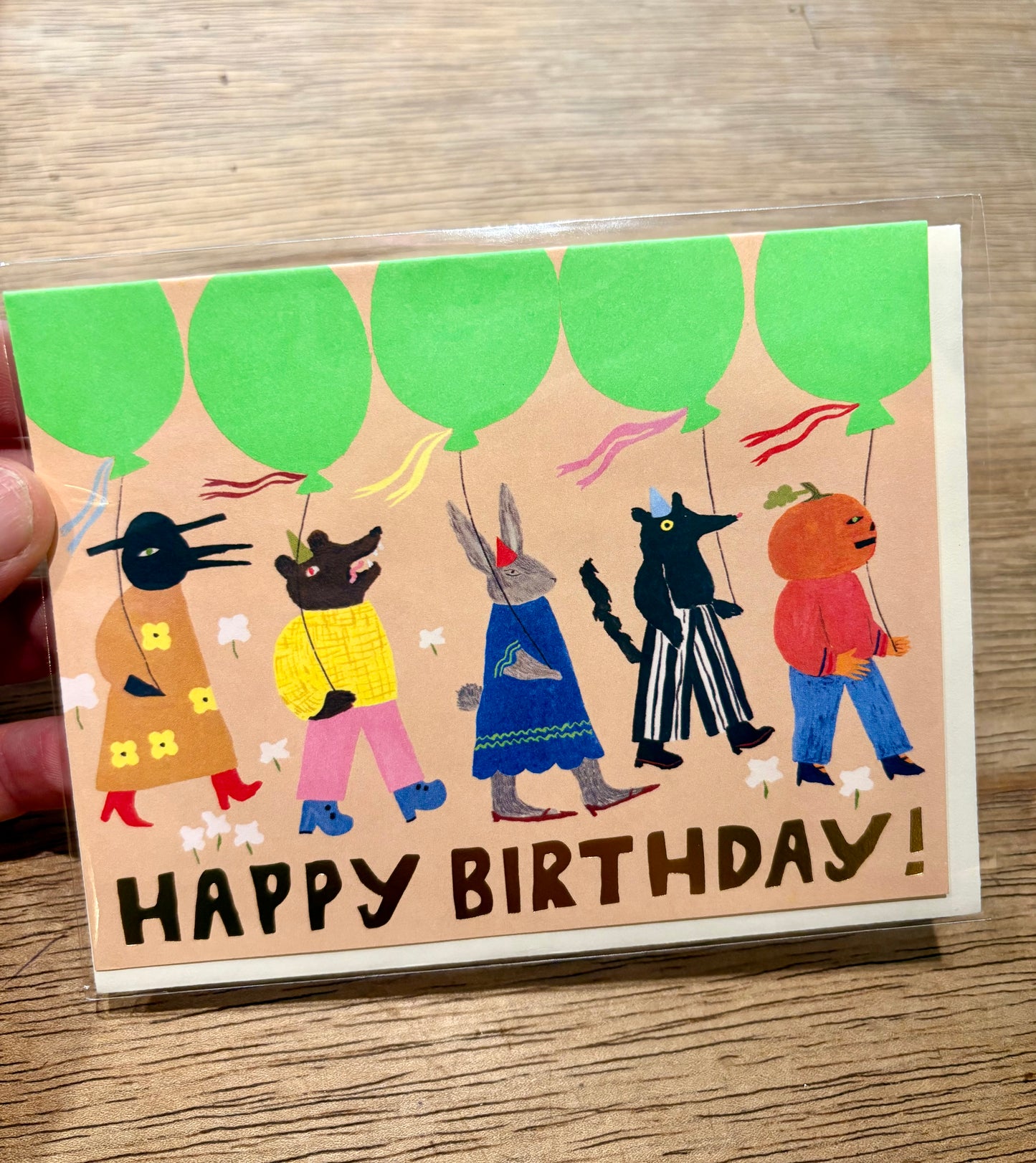 Birthday march card