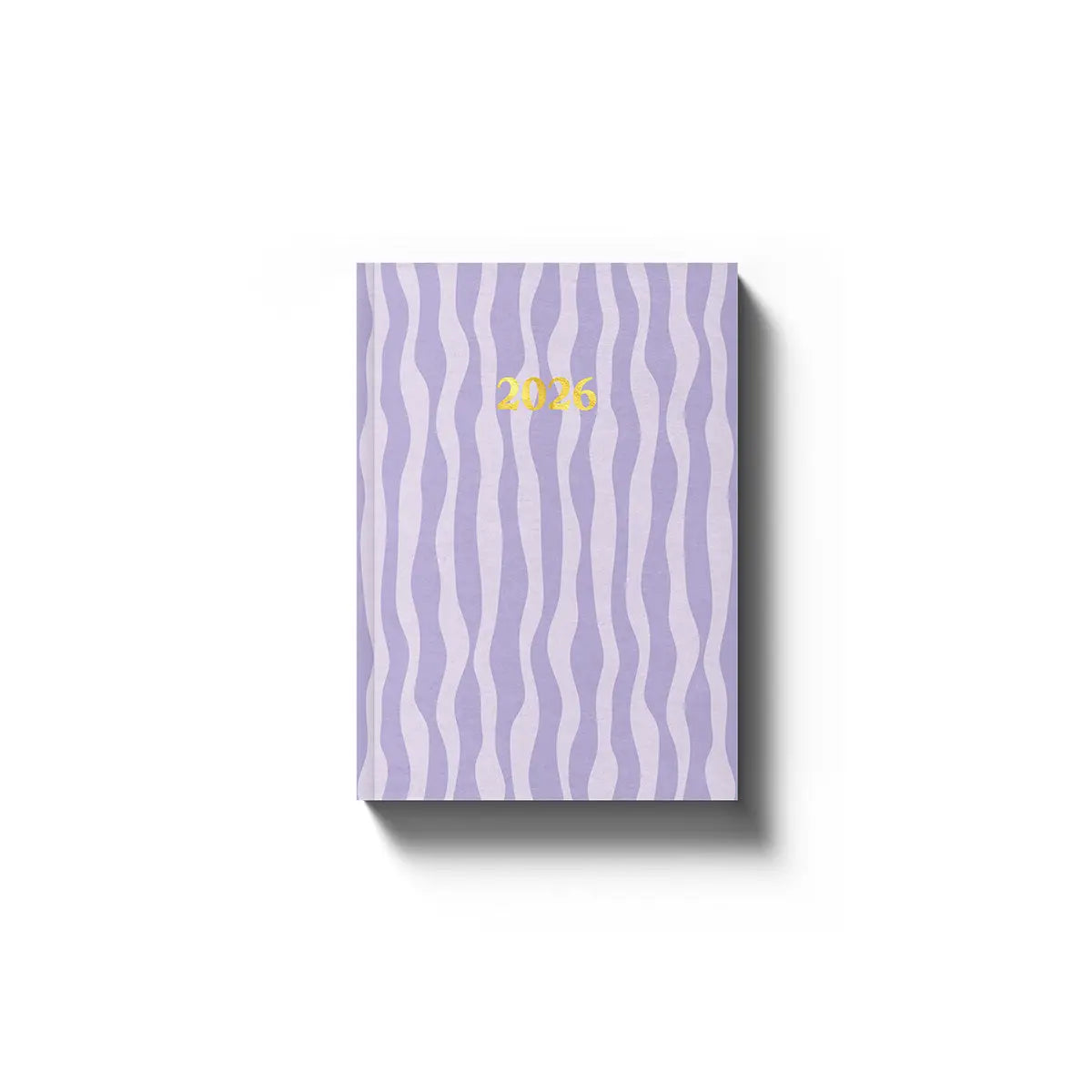 Wavy pattern 2026 pocket diary