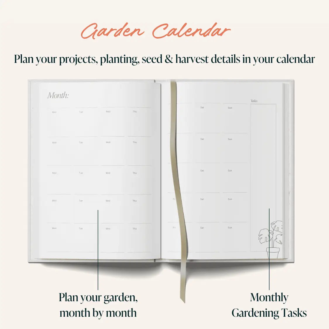 Gardening journal