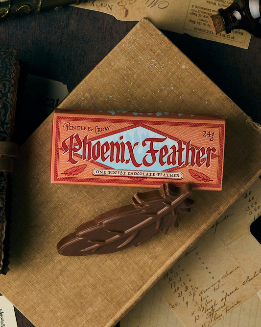Phoenix feather chocolate