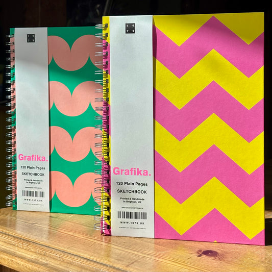 A4 ring bound sketchbook