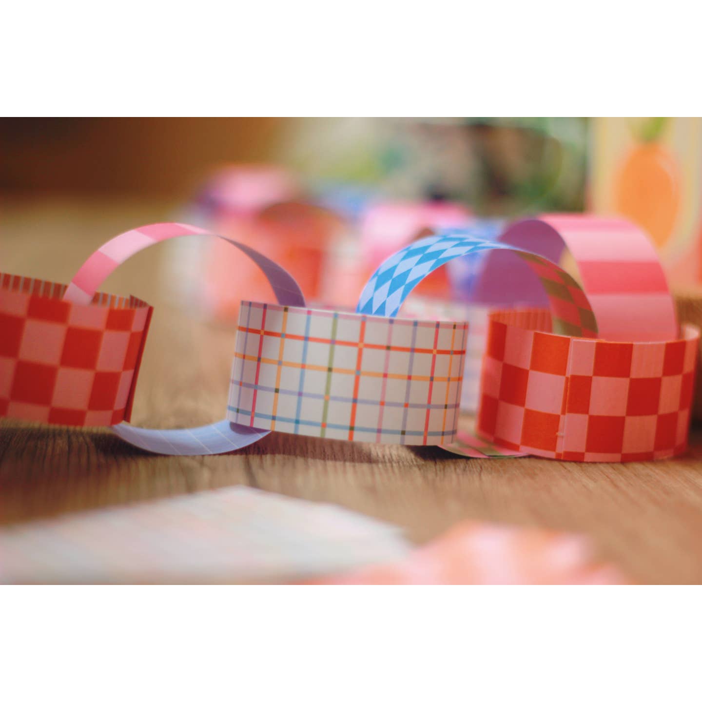 Festive paper chain kit