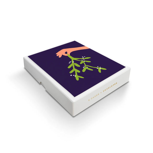 Mistletoe - box of 8 cards