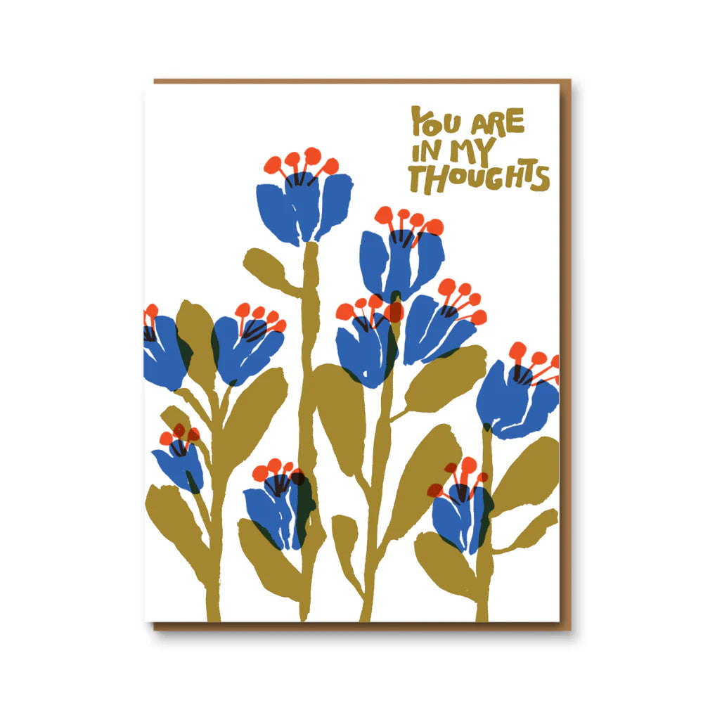 In my thoughts card