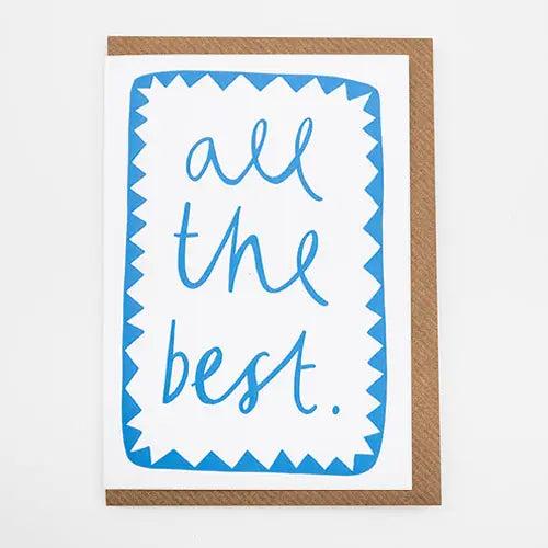 All the best greetings card