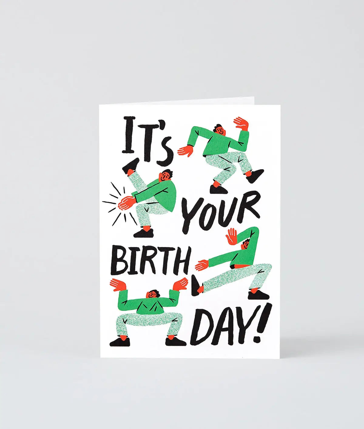Birthday dance card