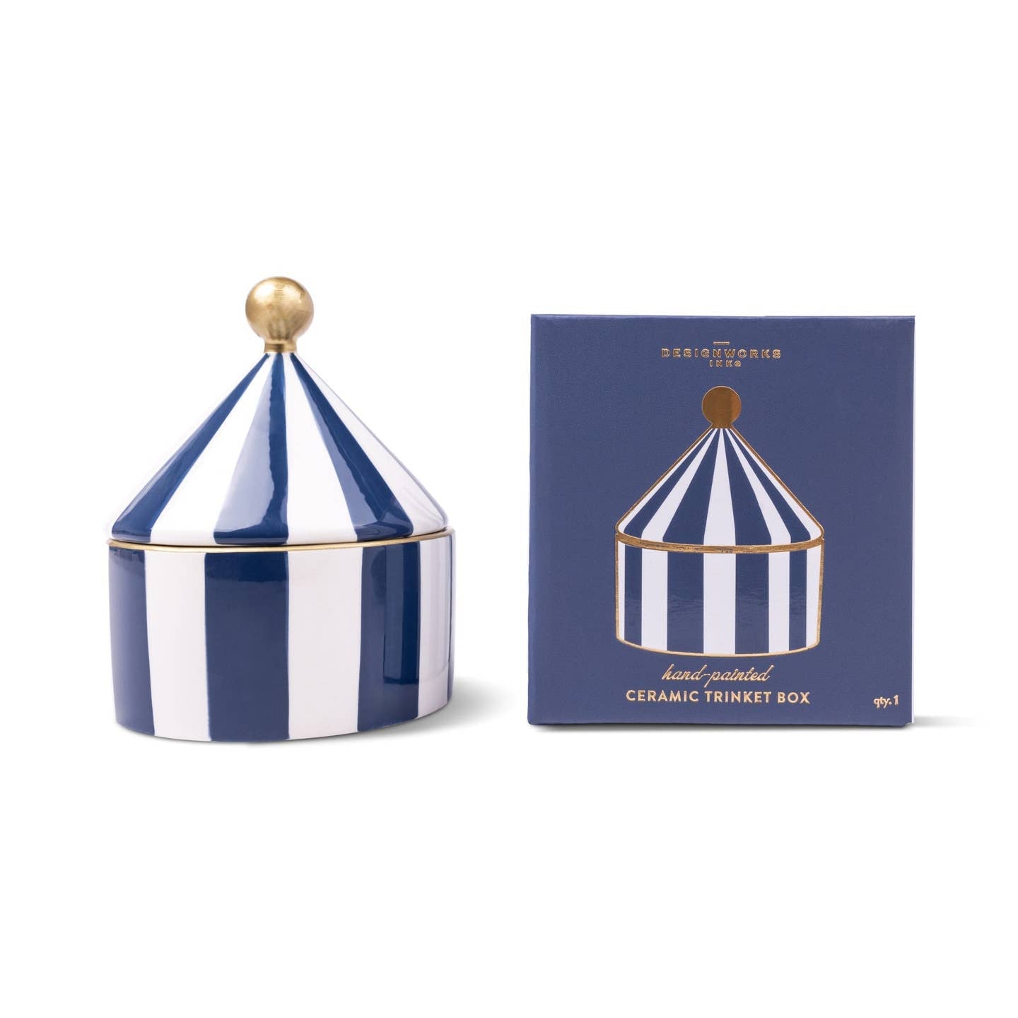 Big top circus trinket box