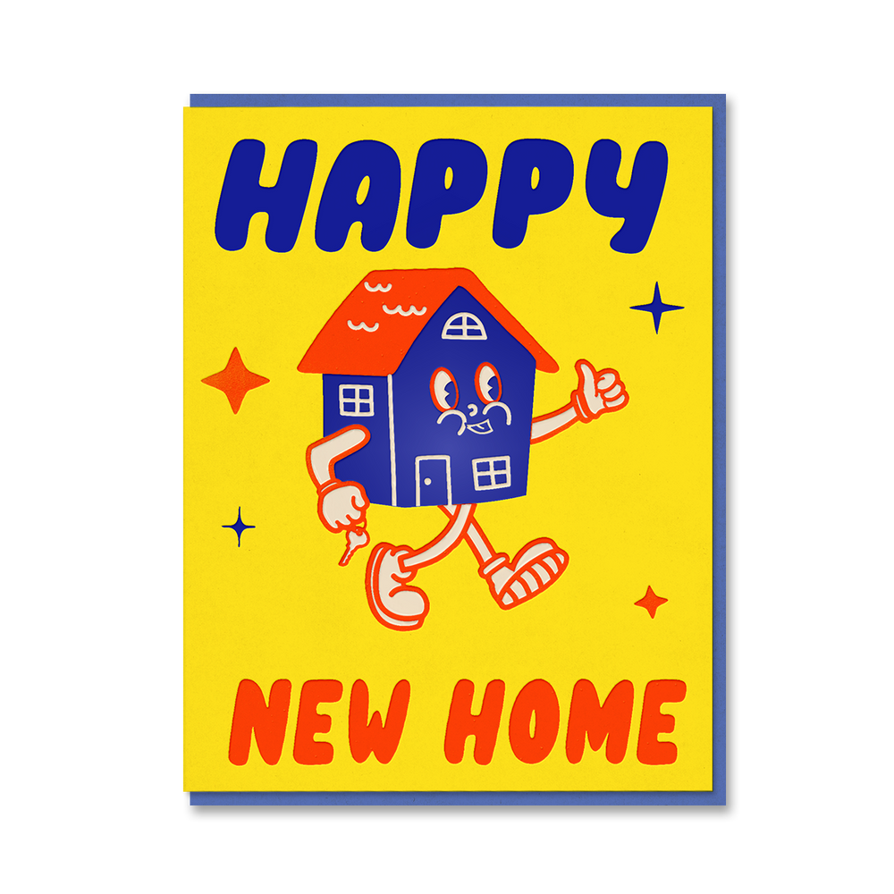 New home card (yellow)