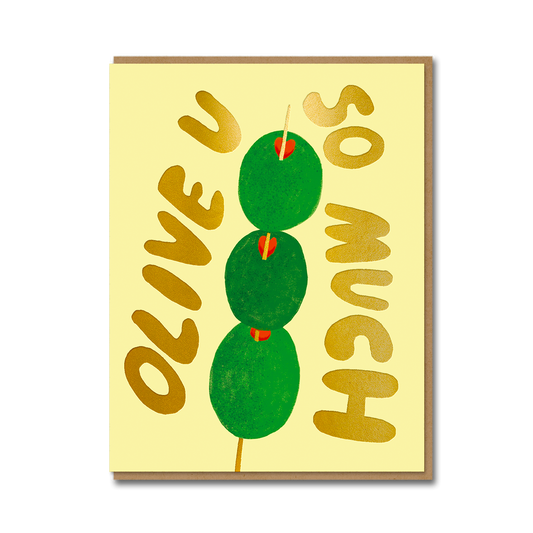 Olive u so much card