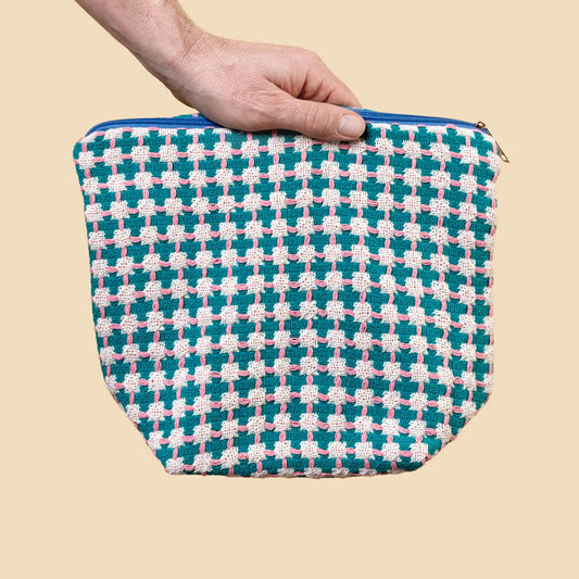 Recycled cotton washbag