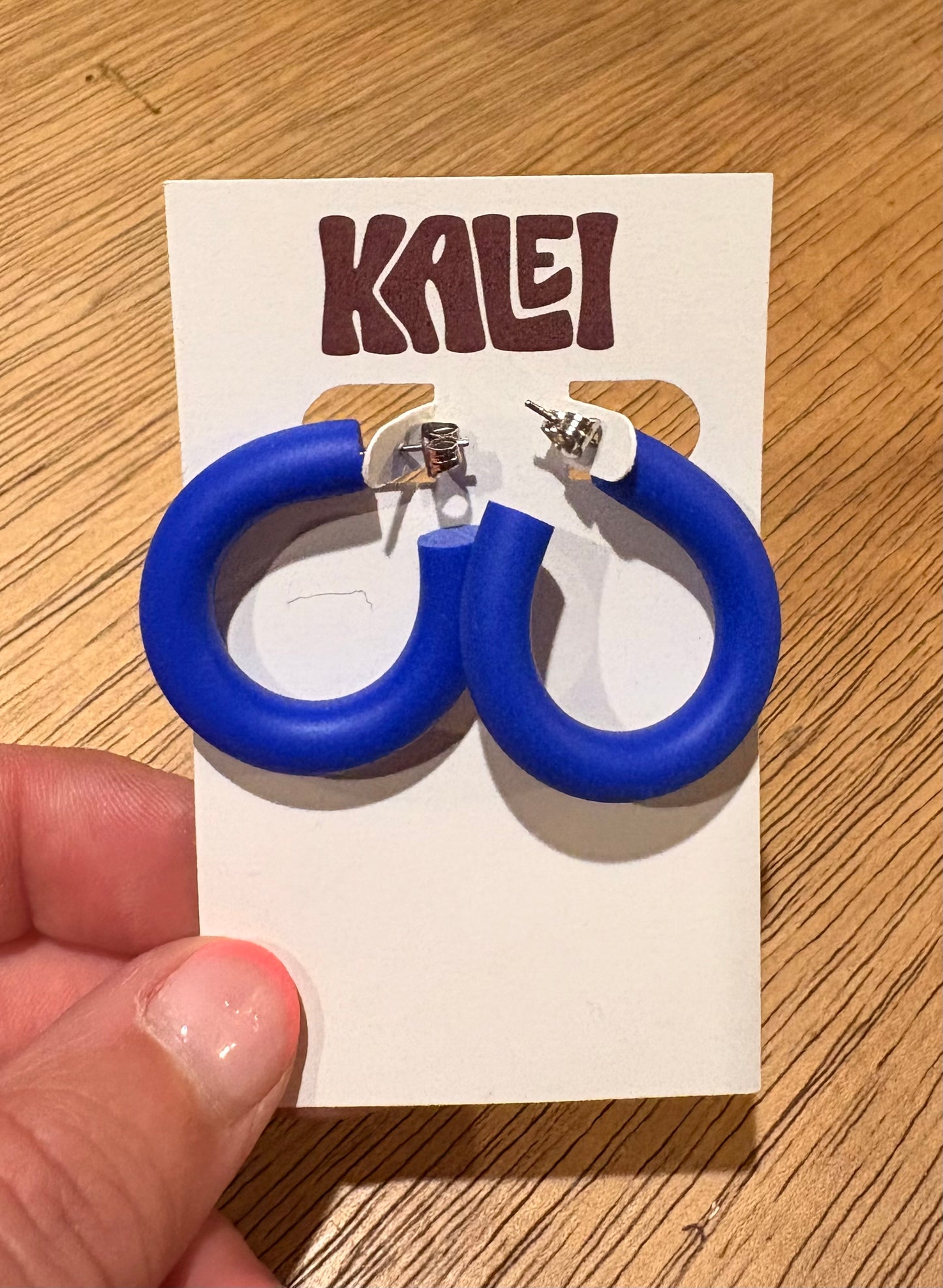 Large plain hoops - Kalei