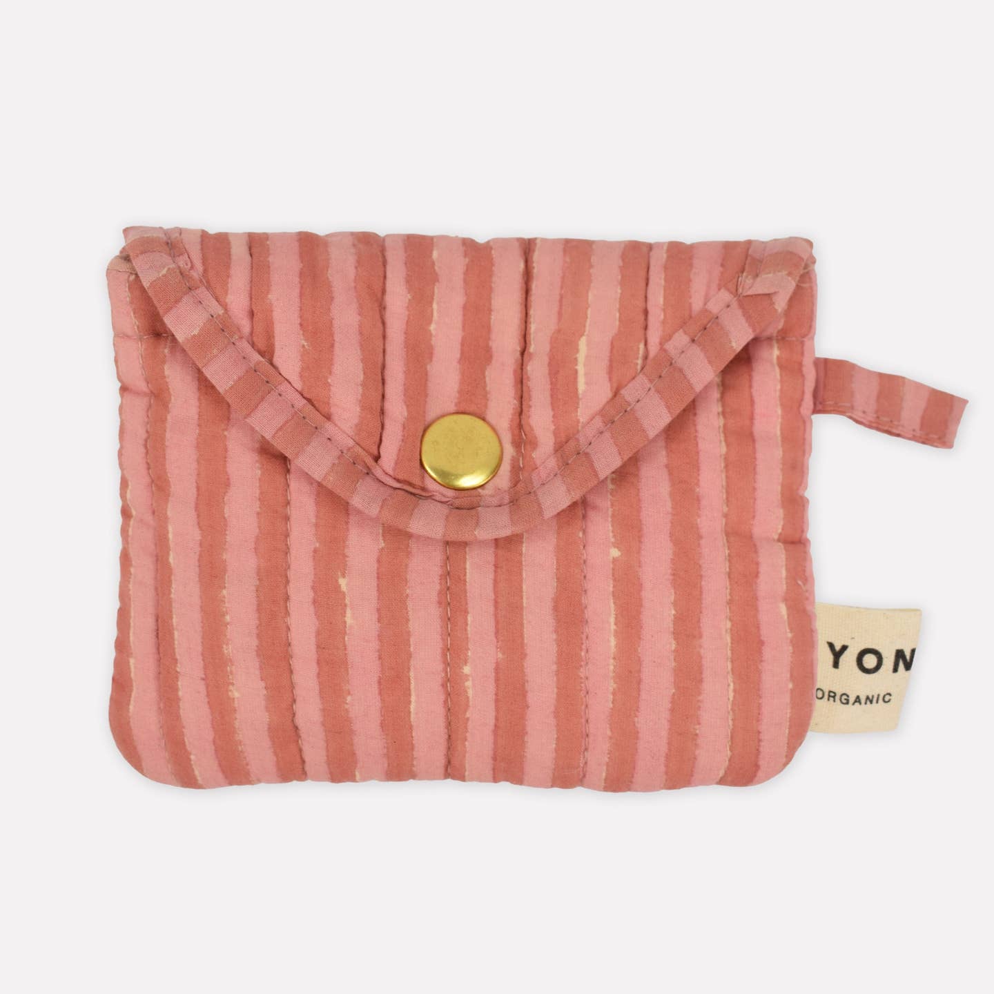 Quilted popper purse