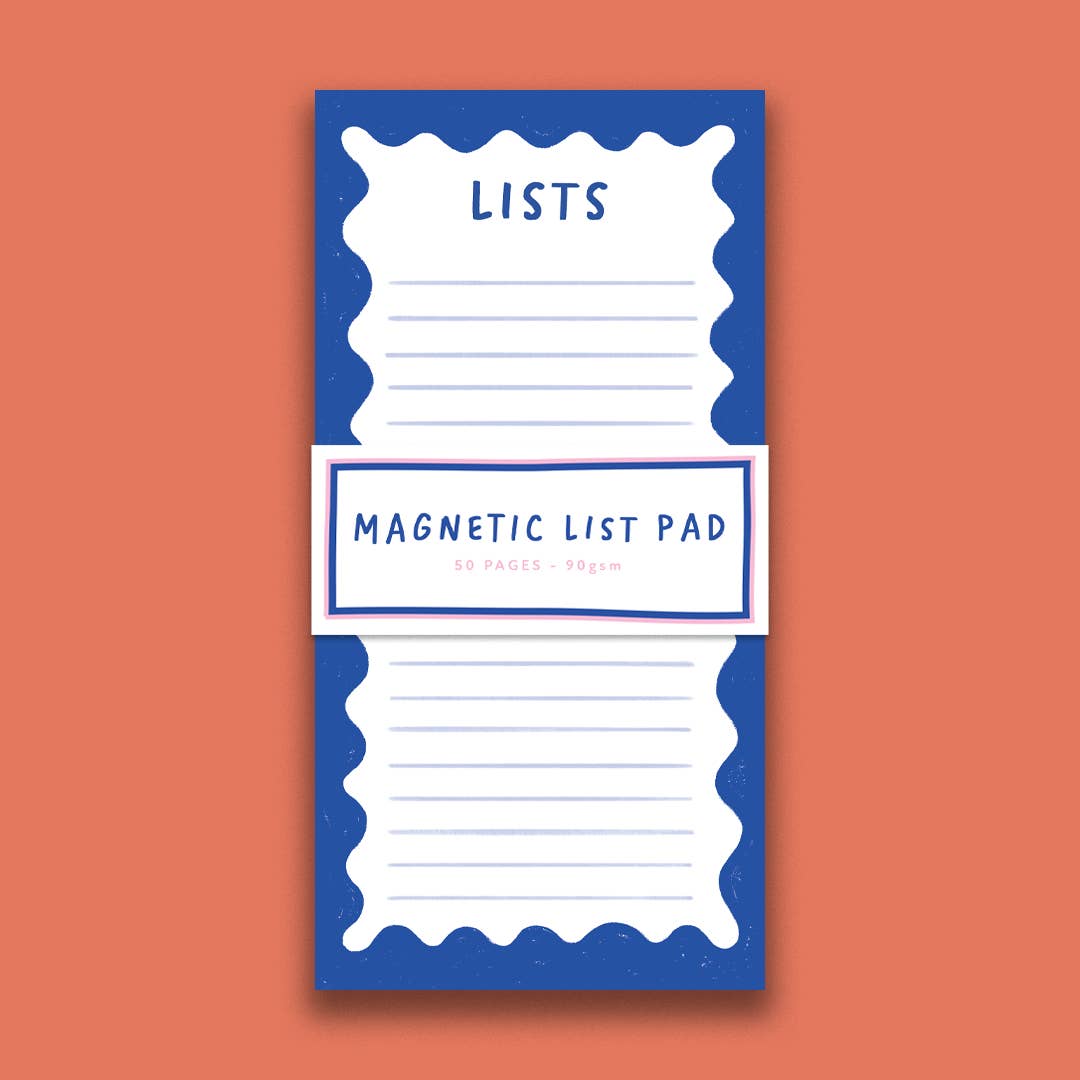 Magnetic list pad