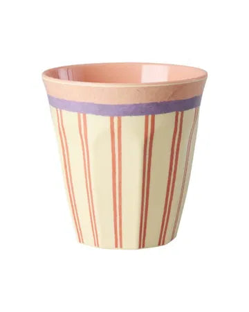 Patterned melamine cups