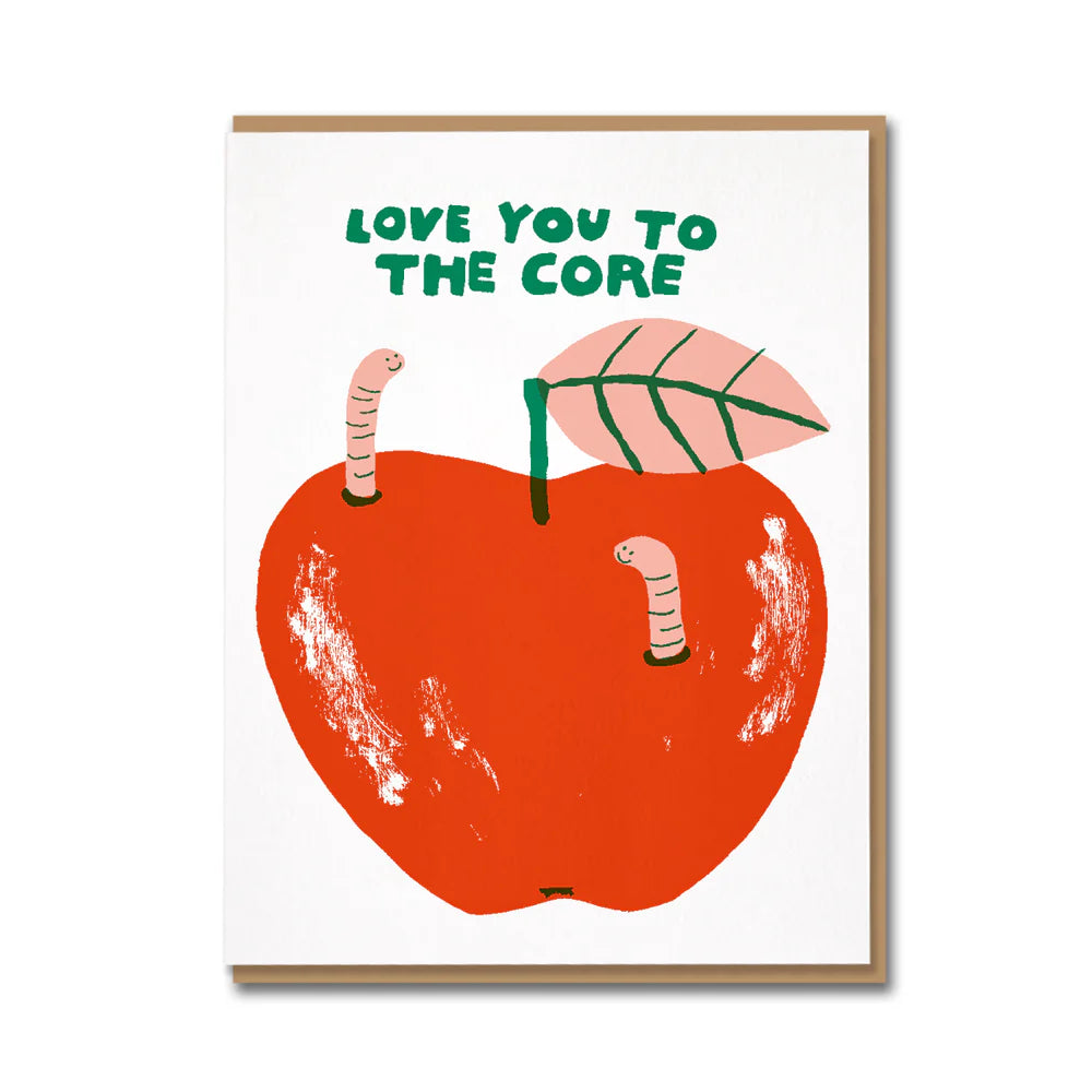 Love you to the core card