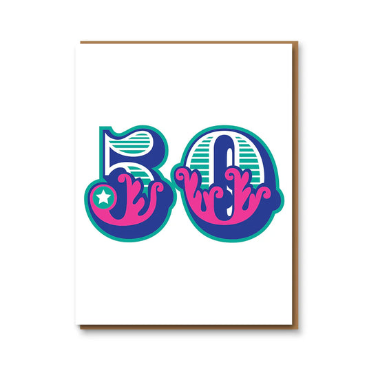 Age 50 big top card