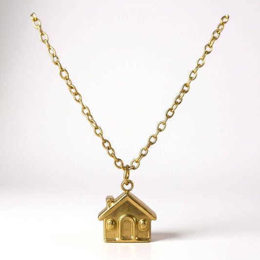 House pendant necklace