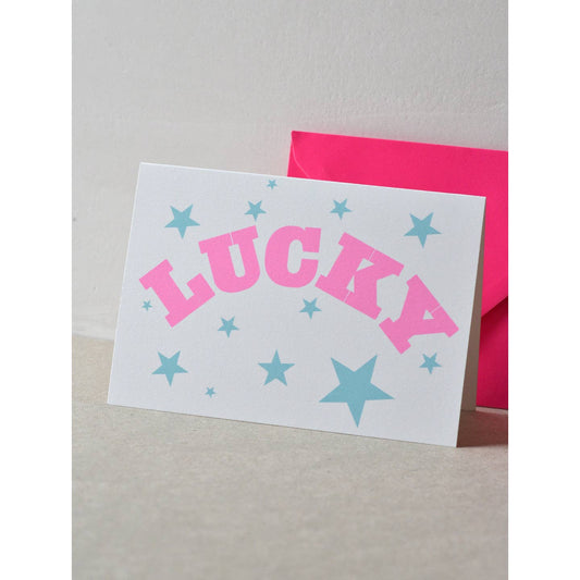 Lucky greetings card