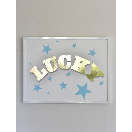 Lucky A3 print
