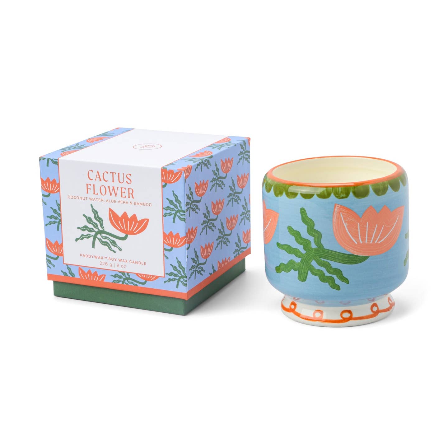 Ceramic scented candle