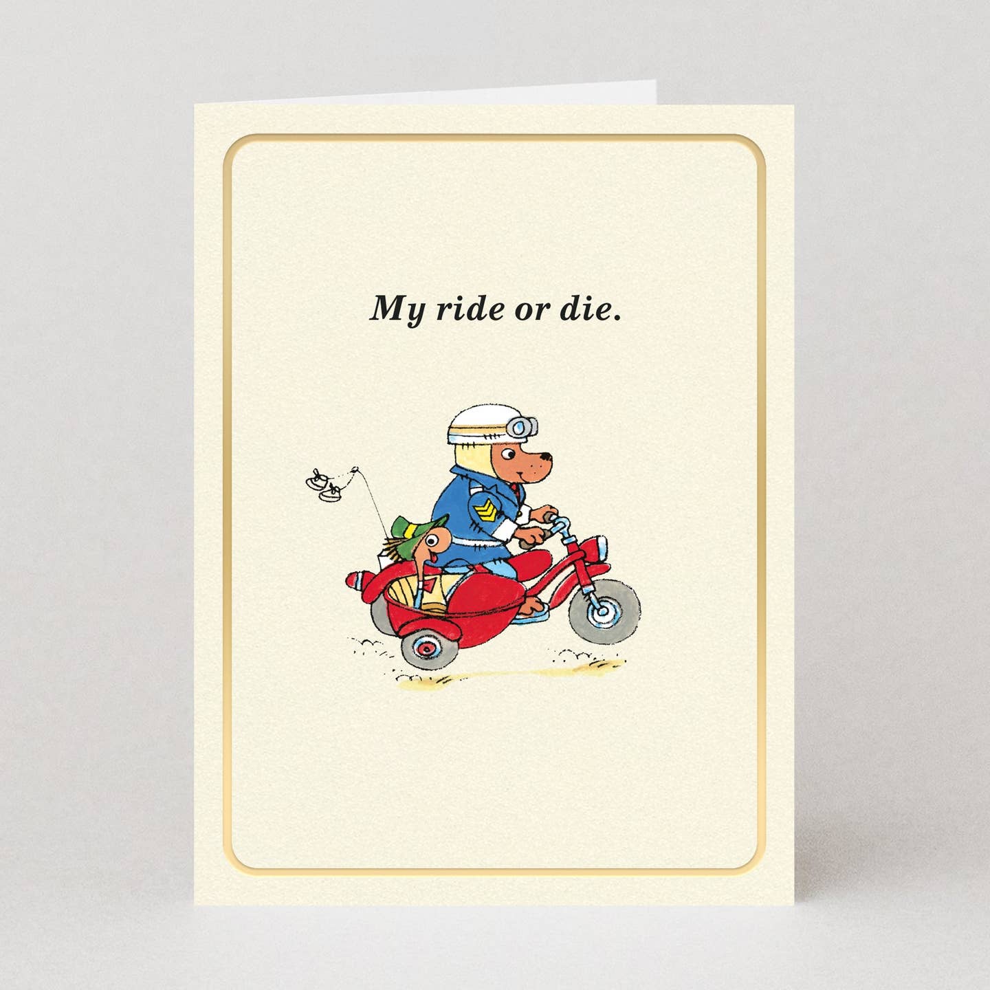 Ride or die mini card