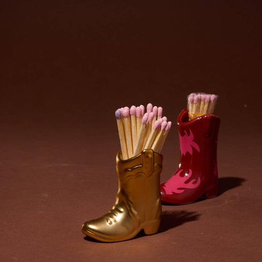 Cowboy boot match holder