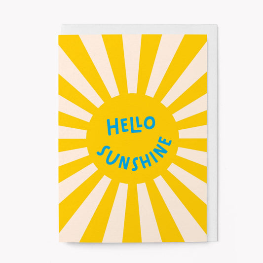 Hello sunshine card