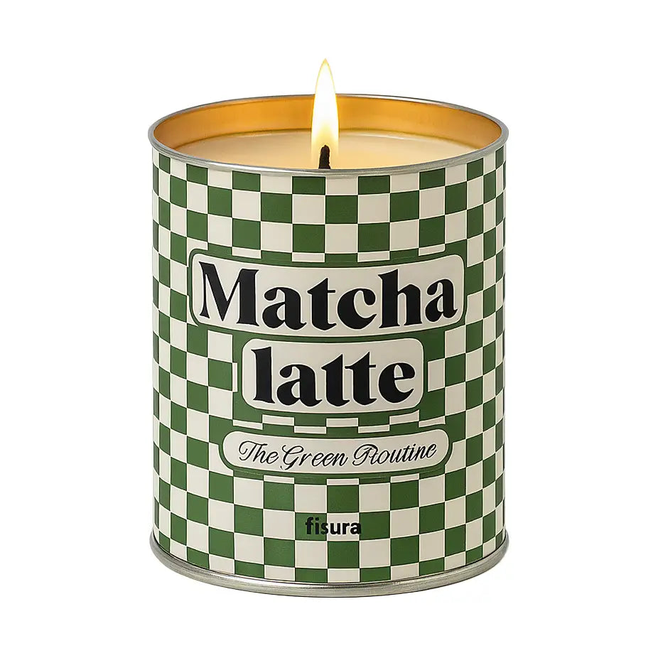 Matcha latte scented candle