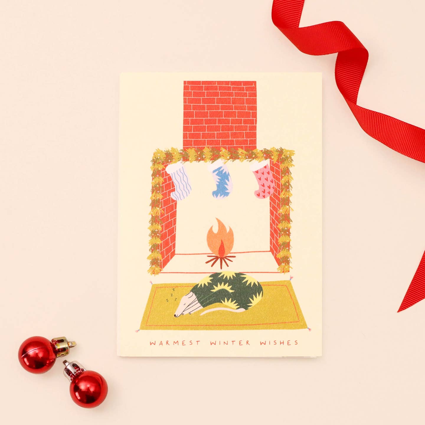 Warmest winter wishes card