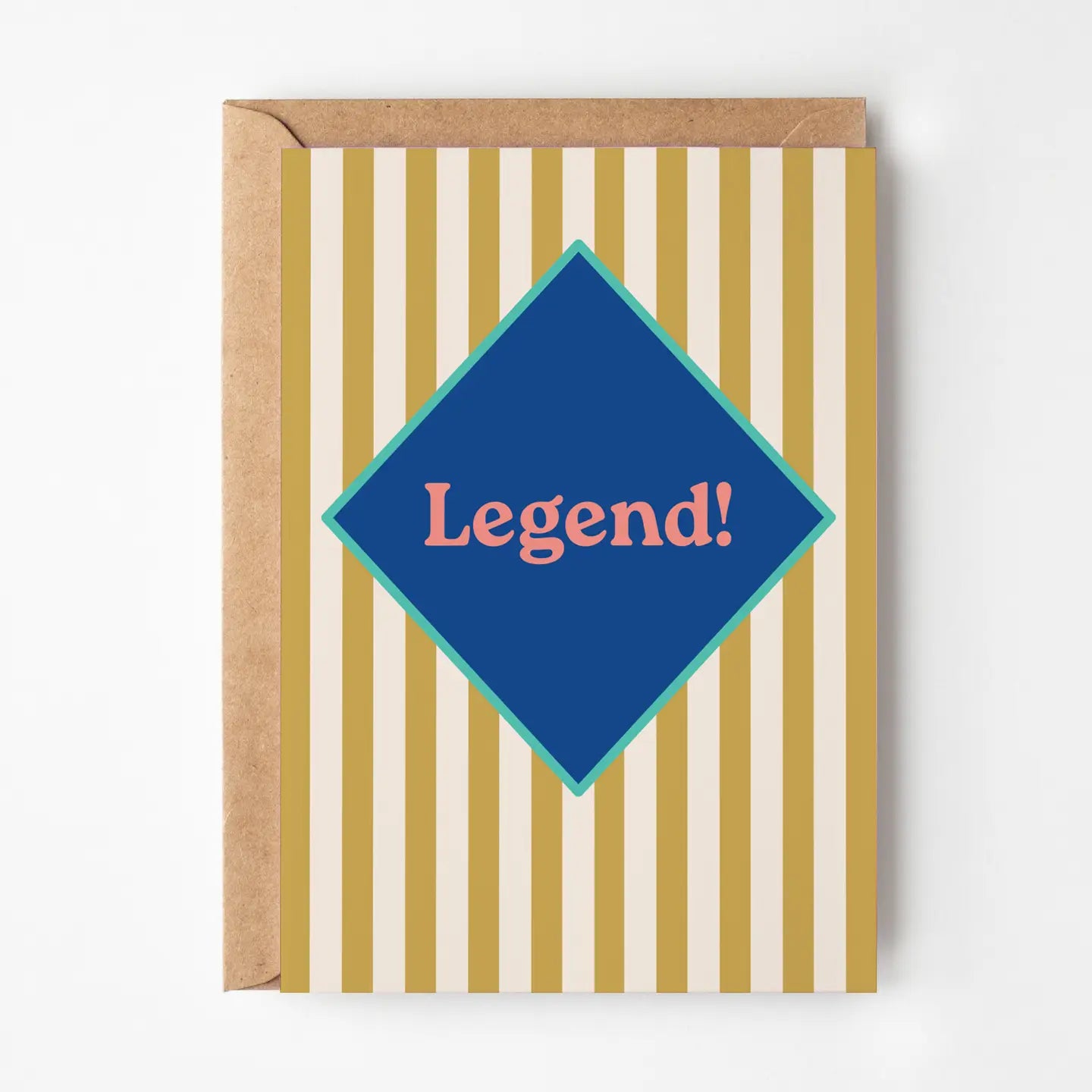 Legend! Stripy card