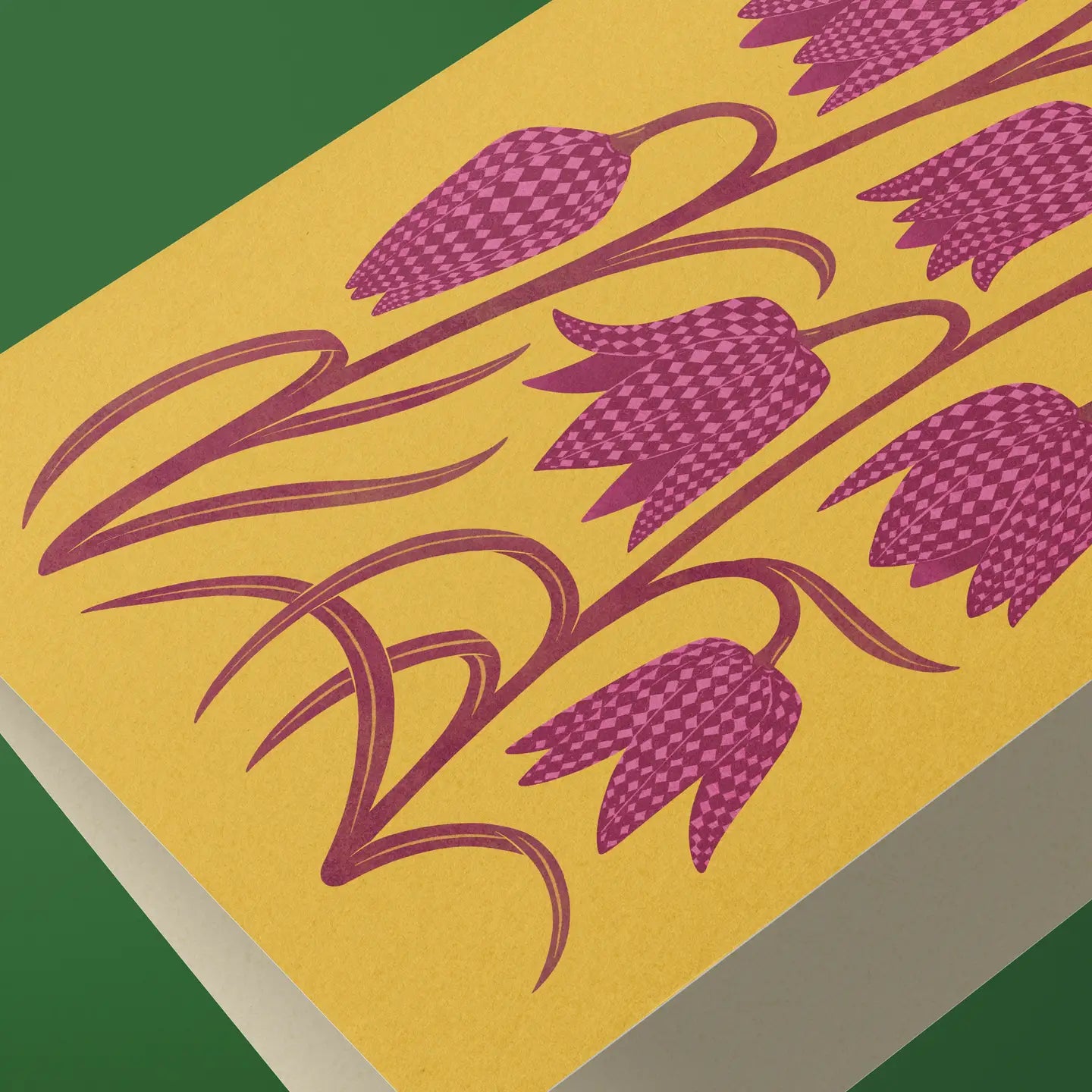 Snakes head fritillary card