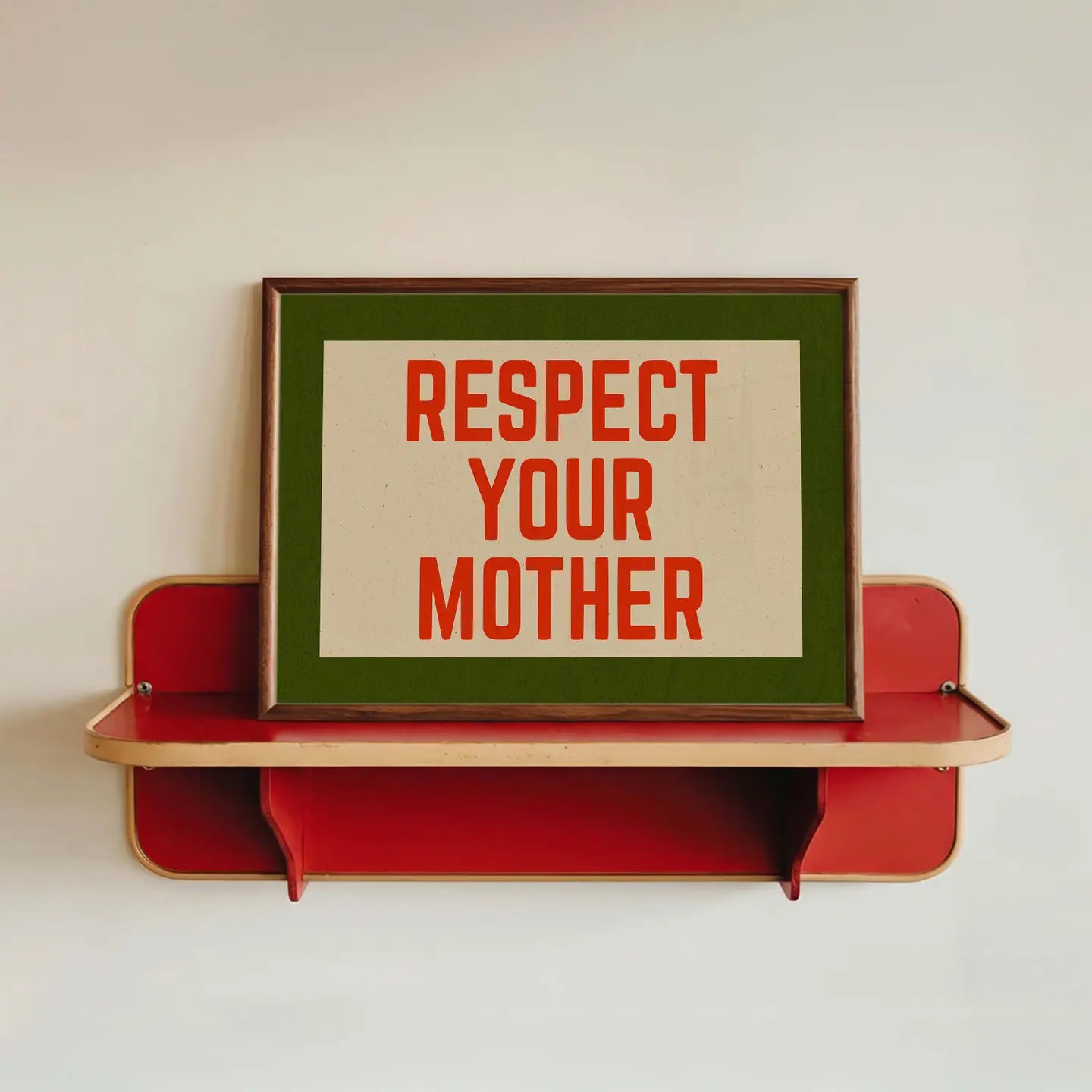Respect your mother A4 print