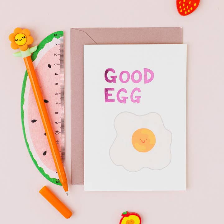 Good egg greetings card